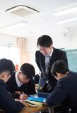 尾道高等学校授業風景画像