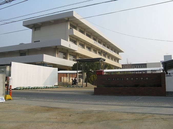 洲浜中学校外観画像