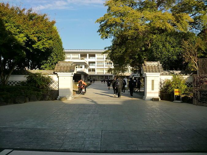 菊池高等学校外観画像
