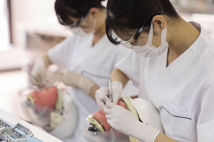 早稲田医学院歯科衛生士専門学校画像
