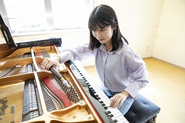【体験授業】ピアノ調律科 ピアノ調律コース