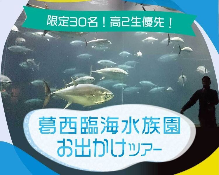 【高校2年生限定】葛西臨海水族園お出かけツアー