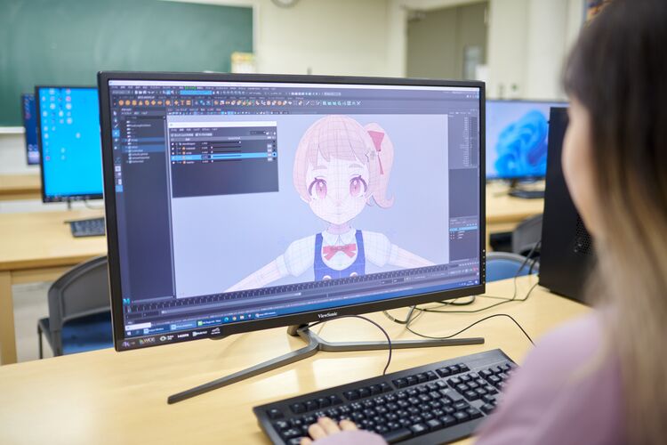【CG系体験入学】Mayaで3Dモデリングに挑戦
