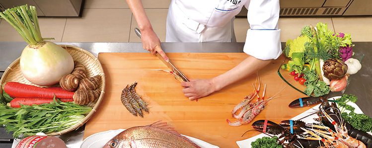 京都調理師専門学校画像