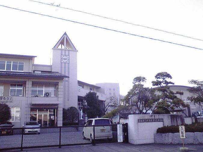 水海道第二高等学校外観画像